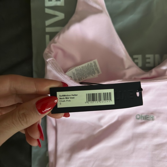 NWT SoftMotion Chalk Pink Halter - Picture 6 of 7